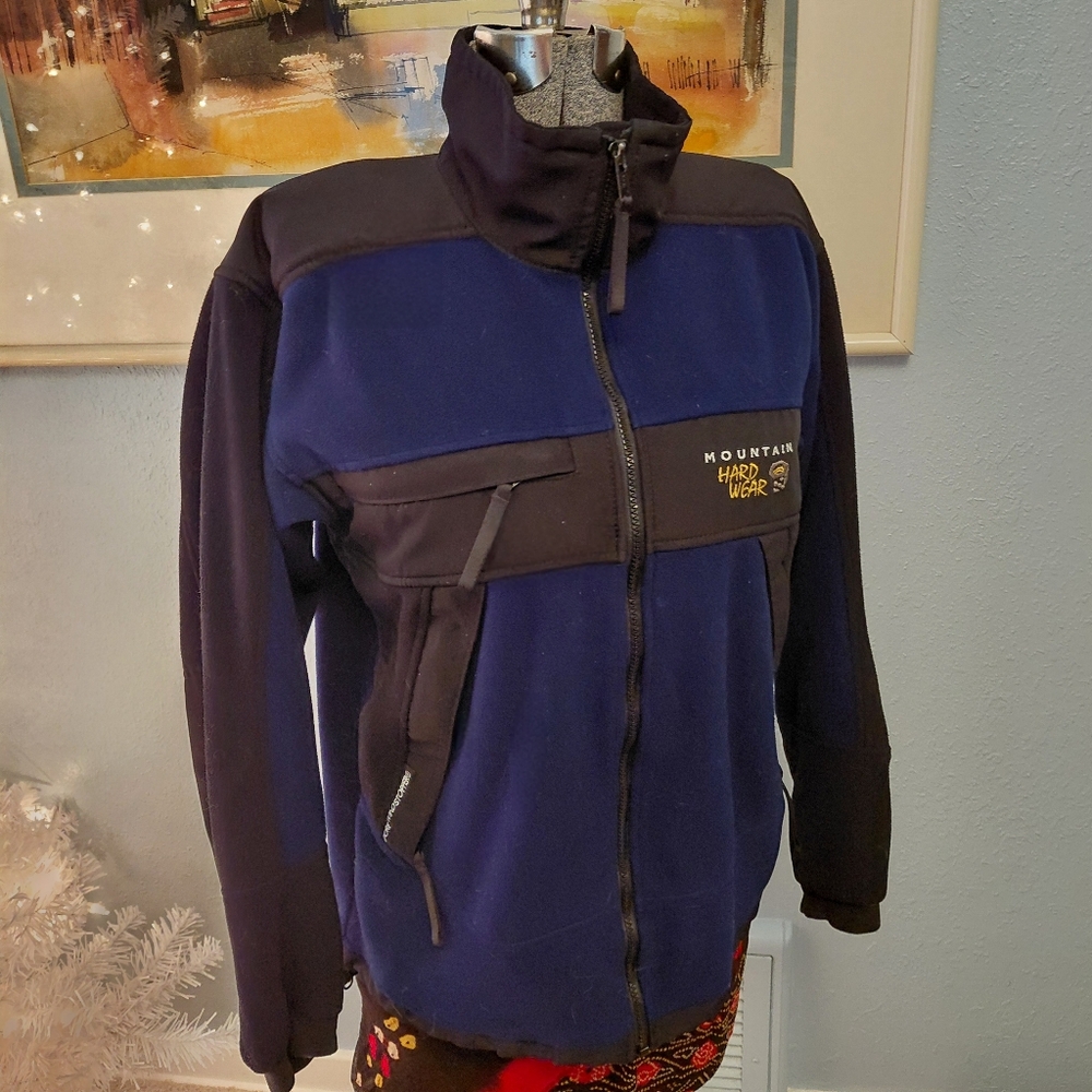 VTG Mountain Hardwear Gore Windstopper Fleece Jacket Made In The USA